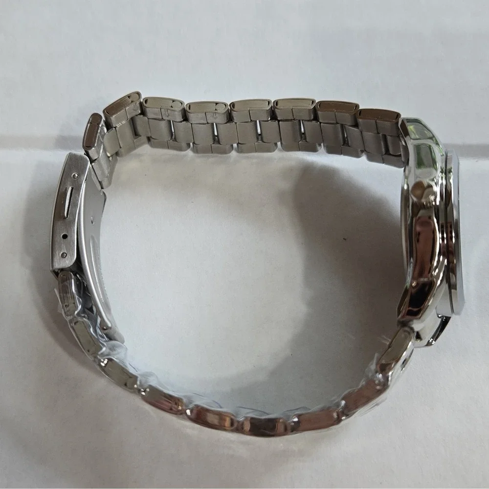 Chenxi CX021L Women's Quartz Watch Dark Blue Dial,SS Band,Rhinestone Markers.